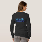 T-shirt Chuchoteur de Maths (Dos entier)