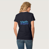 T-shirt Chuchoteur de Maths (Dos entier)