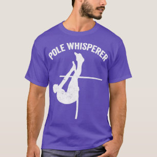 T-shirt Chuchoteur de perche Drôle de saut à la perche Sau