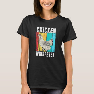T-shirt Chuchoteur de poulet rétro vintage