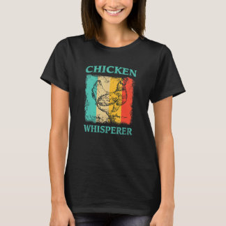 T-shirt Chuchoteur de poulets Récolte de la cour de ferme