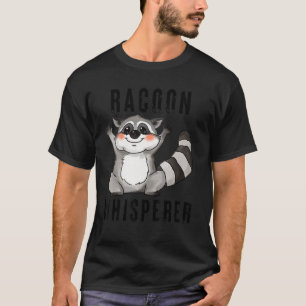 T-shirt Chuchoteur de raton laveur conception de citation