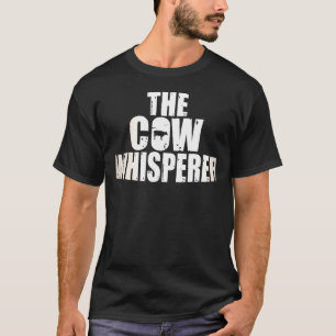 T-shirt Chuchoteur de vaches Ffa Bovins Fermier laitier la