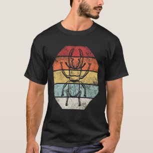 T-shirt Chuchoteur Rétro Beatle Collectionneur D'insectes
