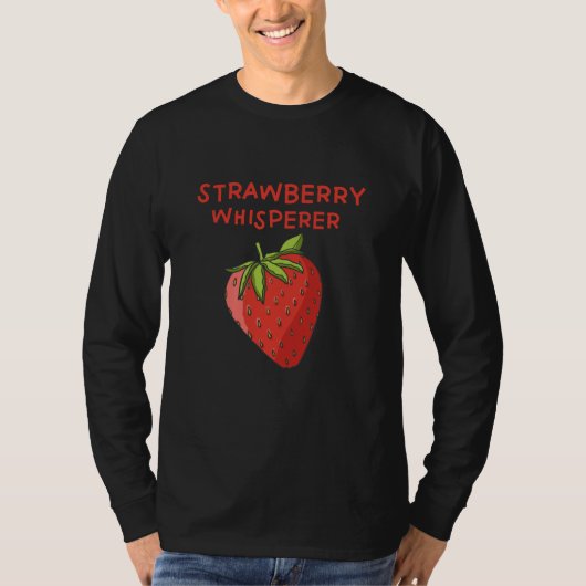 T-shirt Chuchoteuse de fraises (Devant)