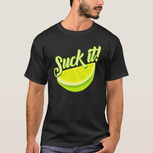 T-shirt Chuck It Mexicain Green Lime Slice Lemon Love 3 (Devant)