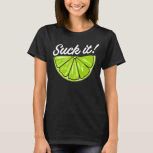 T-shirt Chuck It Mexicain Green Lime Slice Lemon Love 4