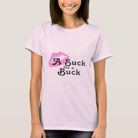 T-shirt Chuck Pour Un Buck (Devant)