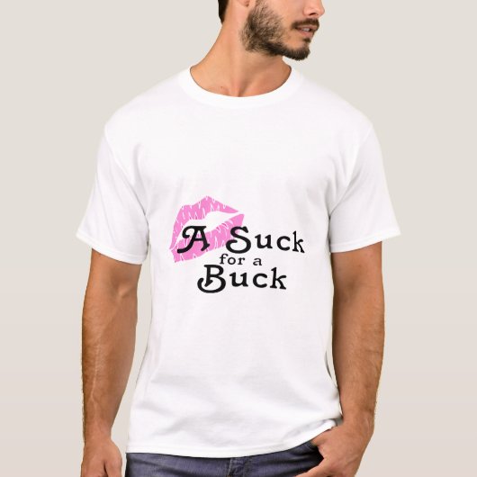 T-shirt Chuck Pour Un Buck (Devant)