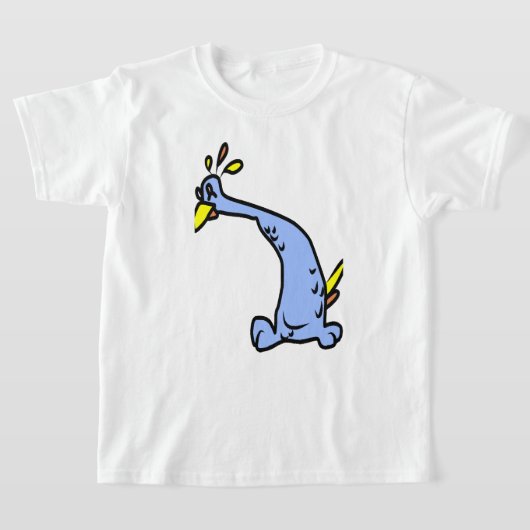 T-shirt Chuck The Bird (Poser)