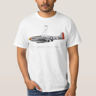 T-shirt Chuck Yeager's P-51 Mustang "Glamorous Glen III"