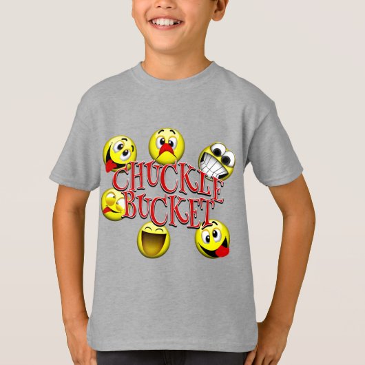 T-shirt "CHUCKLE BUCKET" (Devant)