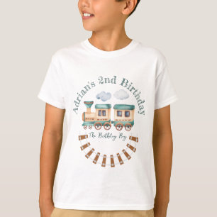 T-shirt Chugga Chugga deux trains anniversaire