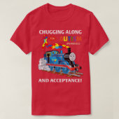 T-shirt Chugging Along Autism Awareness And Acceptance Aut (Design devant)