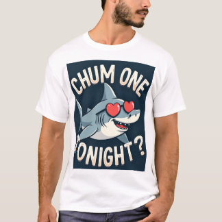 T-shirt Chum One Ce Soir Design Requin