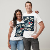 T-shirt Chum One Ce Soir Design Requin (Unisexe)