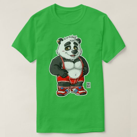 T-SHIRT CHUNKY PANDA BEARZOO SERIES (Design devant)