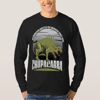 T-shirt Chupacabra Intimidating Goats In The Americas Sinc