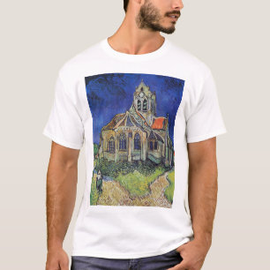 T-shirt Church at Auvers 1890 par Vincent van Gogh