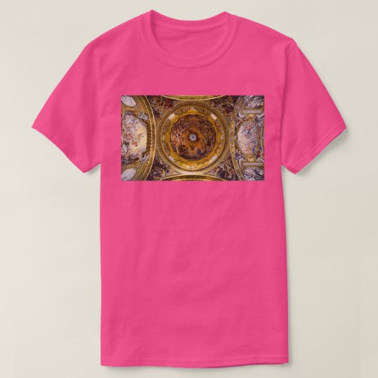 T-shirt Church of Gesu Baroque Ceiling (Design devant)