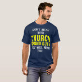 T-shirt Church Sound Guy Mute Ingénieur technique audio (Devant entier)