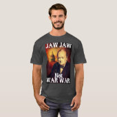 T-shirt Churchill Anti War (Devant entier)