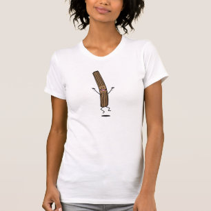 T-shirt Churro sautant encourageant