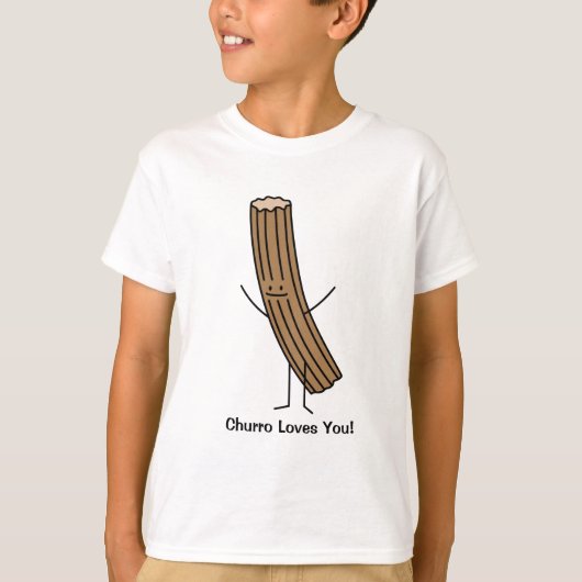 T-shirt Churro vous aime ! (Devant)