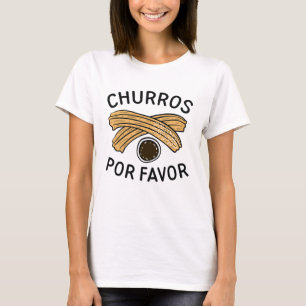 T-shirt Churros Por Favor