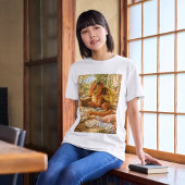 T-shirt Chut… Je lis Confort de lecture Dragon