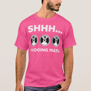 T-shirt Chut Je Suis En Train De Faire Math Gym Fitness Ma