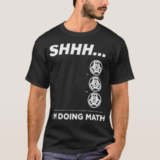 T-shirt Chut Je Suis En Train De Faire Math Gym Fitness Ma