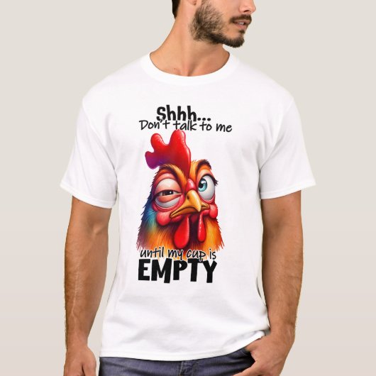 T-shirt Chut...Ne me parle pas! (Devant)