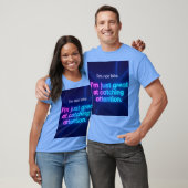 T-shirt chute d'énergie du noeud Neon instoppable (Unisexe)