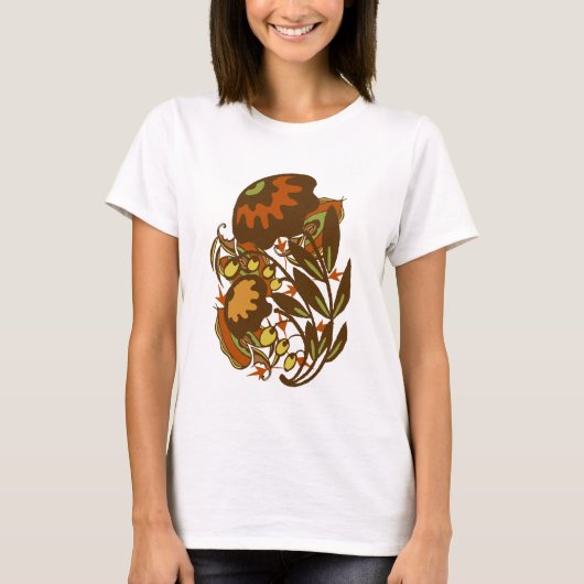 T-shirt Chute Paisley (Devant)