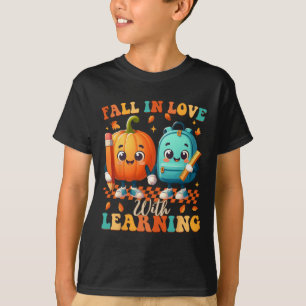 T-shirt Chute super Amoureuse Avec Apprentissage Thanksgiv