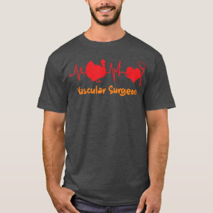 T-shirt Chute Thanksgiving Heartbeat Turquie Vascular Surg