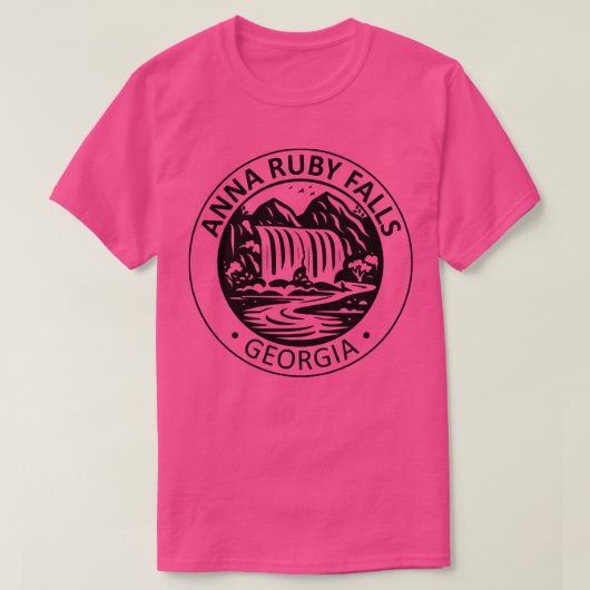 T-shirt Chutes Anna Ruby (Design devant)