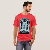 T-shirt Chutes de Noccalula Alabama Géant (Devant entier)