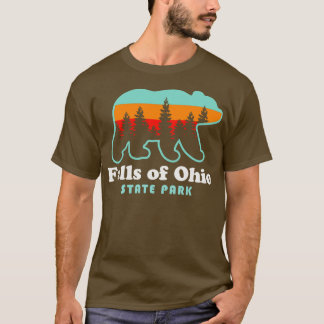 T-shirt Chutes d'Ohio State Park Bear sville Indiana