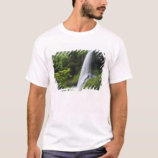 T-shirt chutes Middle North, Silver Falls State Park, (Devant)