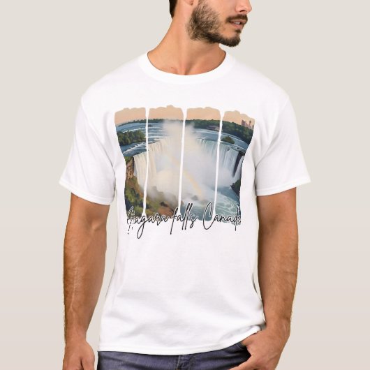 T-shirt Chutes Niagara Canada (Devant)