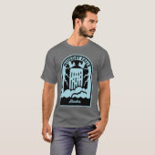 T-shirt Chutes Nugget Alaska (Devant entier)