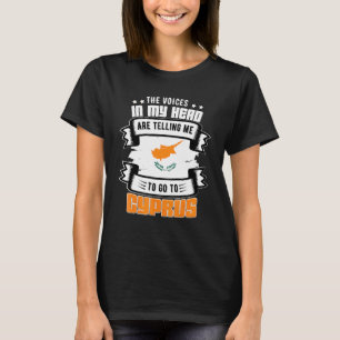 T-shirt Chypre dans ma tête