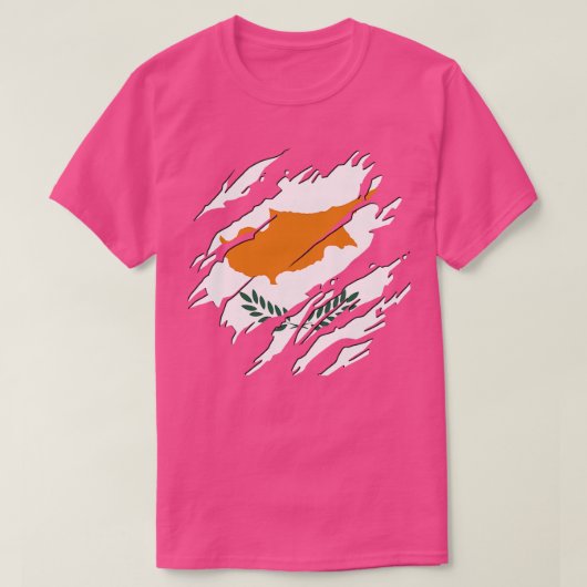 T-shirt Chypre toujours (Design devant)