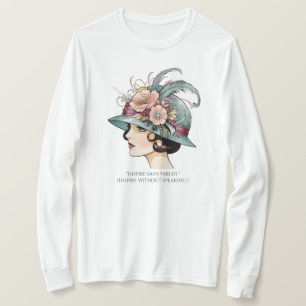 T-shirt Ciao Bella – La Muse Art Deco Dame Française