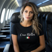 T-shirt Ciao Bella salue : Inspiré par l'italien