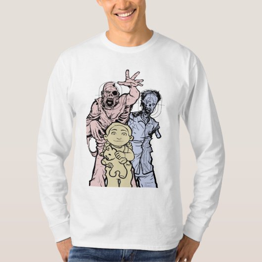 T-shirt Cible 3,0 de zombi (Devant)