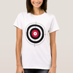 T-shirt Cible de boudine de réticules
