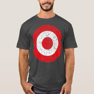 T-shirt Cible de flechettes cible Dartboard Bullseye Vinta